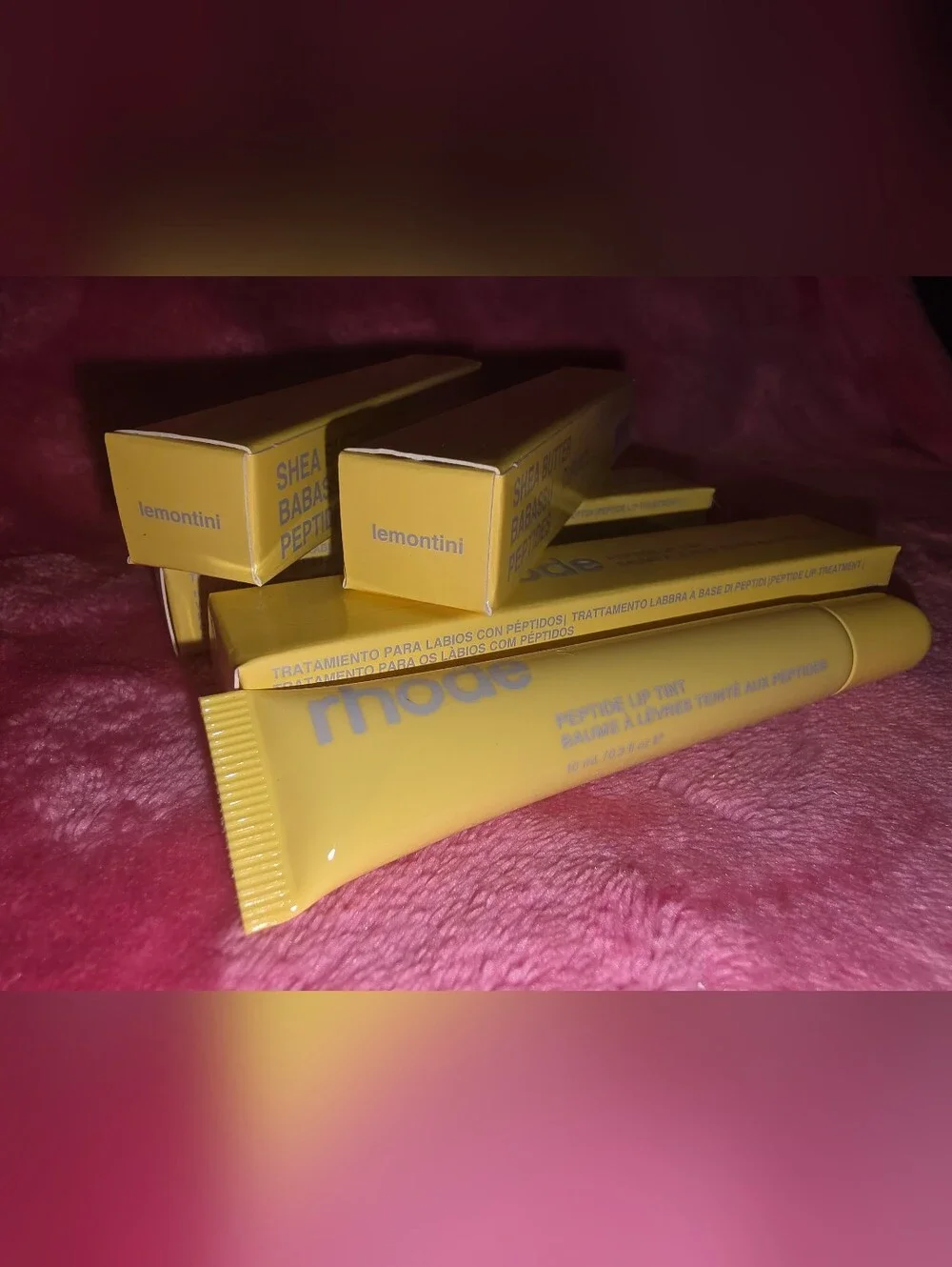 Rhode Peptide Lip Tint in Lemontini